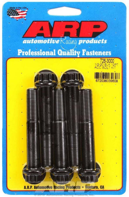 ARP Bolt Kit - 12pt 5pk 1/2-20 x 3.000 726-3000