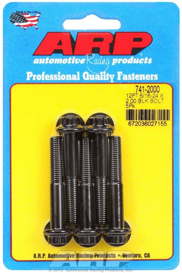 ARP Bolt Kit - 12pt (5) 5/16-24 x 2.000 741-2000