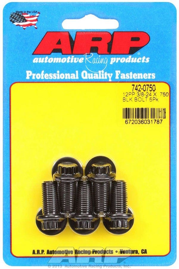 ARP Bolt Kit - 12pt (5) 3/8-24 x .750 742-0750