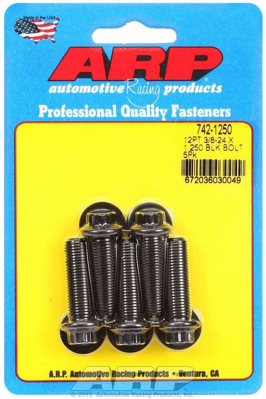 ARP Bolt Kit - 12pt (5) 3/8-24 x 1.250 742-1250