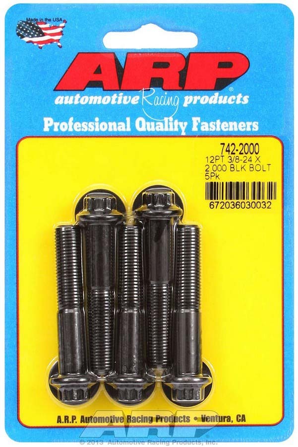 ARP Bolt Kit - 12pt (5) 3/8-24 x 2.000 742-2000