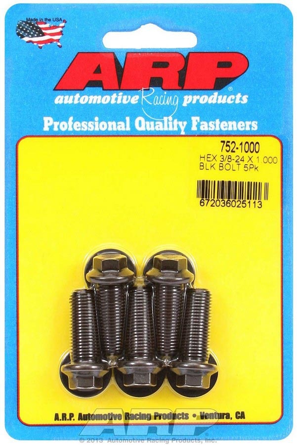 ARP Bolt Kit - 6pt (5) 3/8-24 x 1.000 752-1000