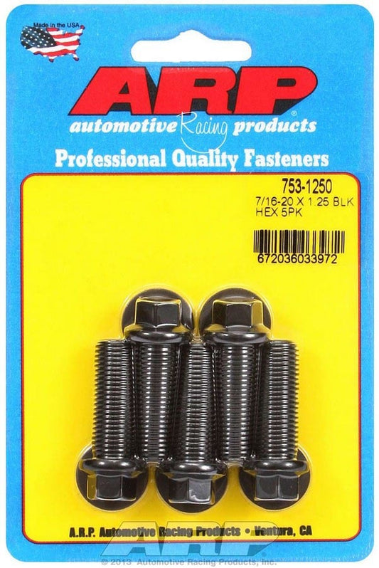ARP Bolt Kit - 6pt (5) 7/16-20 x 1.250 753-1250