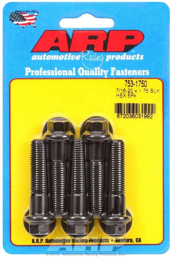 ARP Bolt Kit - 6pt (5) 7/16-20 x 1.750 753-1750