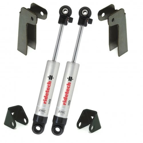 Ridetech Universal Front Shock Relocation Kit with HQ Shocks