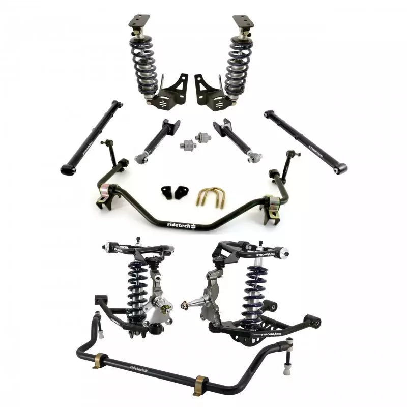 Ridetech Complete Coil-Over Suspension System, 68-72 GM A-Body