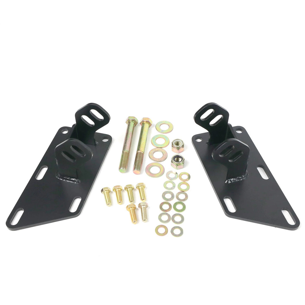 Ridetech Motor Mounts, Chevy SB, BB & LS, 65-79 F-100 with Ridetech IFS