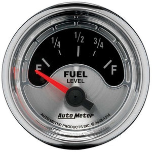 AutoMeter 2-1/16 American Muscle Fuel Gauge 0-90 Ohms