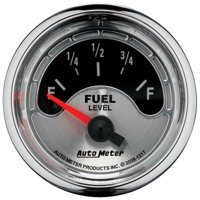 AutoMeter 2-1/16 American Muscle Fuel Gauge 240-33 Ohms