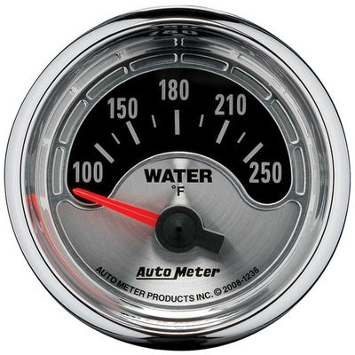 AutoMeter 2-1/16 American Muscle Water Temp Gauge 100-250