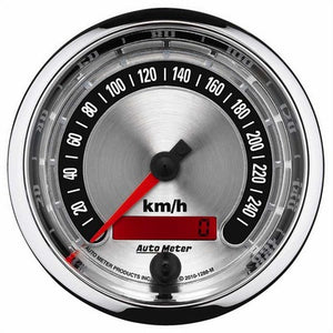 AutoMeter 3-3/8" American Muscle Speedometer 260 kph