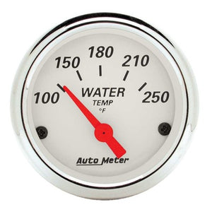 AutoMeter Water Temp Gauge 100-250 F