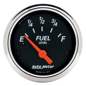 AutoMeter 2-1/16 Fuel Level Gauge - 240-33 ohms