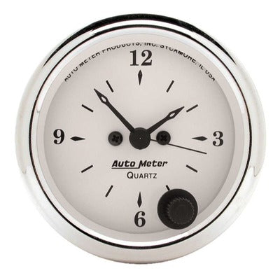 AutoMeter 2-1/16" Quartz Clock