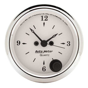 AutoMeter 2-1/16" Quartz Clock