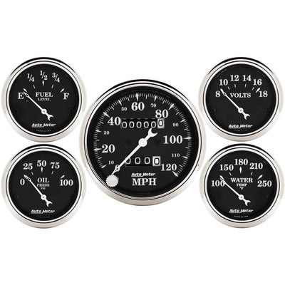 AutoMeter 5-Piece Gauge Kit