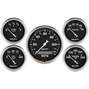 AutoMeter 5-Piece Gauge Kit