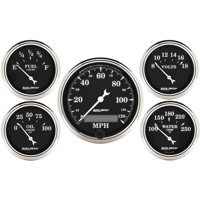 AutoMeter 5-Piece Gauge Kit