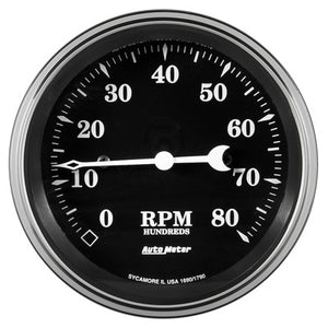 AutoMeter 3-3/8" Tachometer 8000 RPM Old Tyme In-Dash