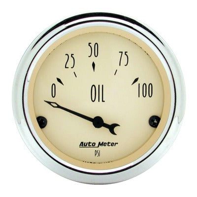 AutoMeter 2-1/16in A/B Oil Pressure Gauge