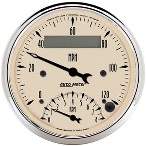 AutoMeter 3-3/8" Tach/Speedometer Combo