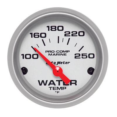 AutoMeter 2-1/16 U/L Water Temp Gauge 100-250 Degree