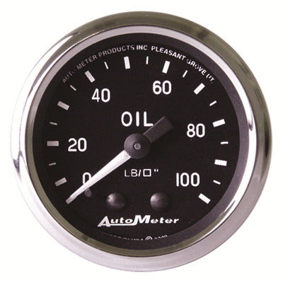 AutoMeter 2-1/16in Cobra Series Oil Pressure Gauge