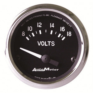 AutoMeter 2-1/16in Cobra Series Voltmeter Gauge