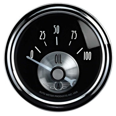 AutoMeter 2-1/16 Oil Pressure Gauge 0-100 psi