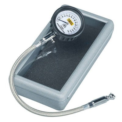 AutoMeter Tire Pressure Gauge 0-15 psi Analog w/Bleed Valve