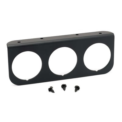 AutoMeter 3-Hole Aluminum Gauge Mounting Panel