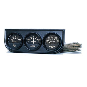 AutoMeter 2" Black Mechanical Gauge Panel