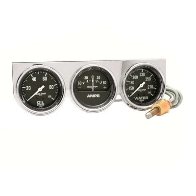 AutoMeter 2-5/8" Gauge Panel Chrome
