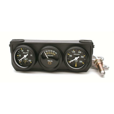 AutoMeter 1-1/2in Mechanical Gauge Panel