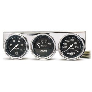 AutoMeter 2-5/8" Mech Gauge Panel Chrome