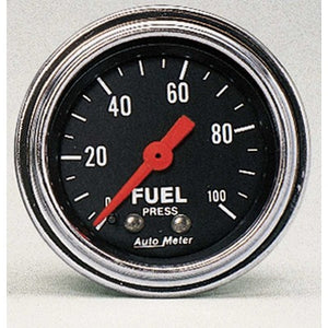 AutoMeter 2" Fuel Pressure 0-100 psi