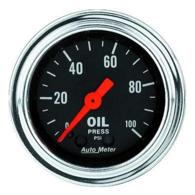 AutoMeter 0-100 Oil Pressure Gauge