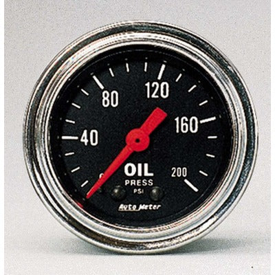 AutoMeter 0-200 Oil Pressure Gauge