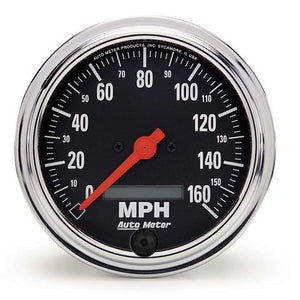 AutoMeter 3-3/8" Electronic 160 mph Speedometer