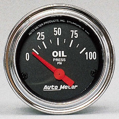 AutoMeter 0-100 Oil Pressure Gauge