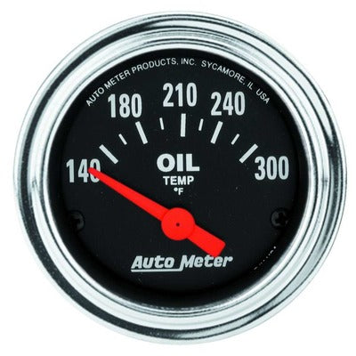 AutoMeter 2-1/16in Oil Temp Gauge 140-300 Degrees