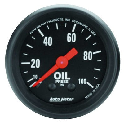 AutoMeter 2-1/16 in Oil Pressure Gauge 0-100 psi