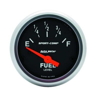 AutoMeter 2-1/16 Mini Sport-Comp Fuel Level Gauge 240-33 ohms