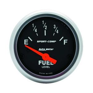 AutoMeter 2-1/16 Mini Sport-Comp Fuel Level Gauge 240-33 ohms