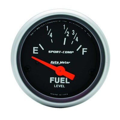 AutoMeter 2-1/16in Sport-Comp Fuel Level Gauge