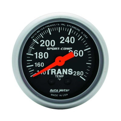 AutoMeter 2-1/16in Sport-Comp Transmission Temp Gauge