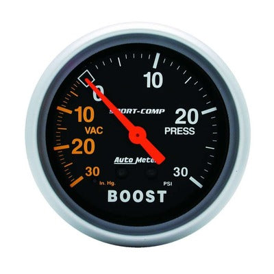 AutoMeter Sport-Comp Boost 30