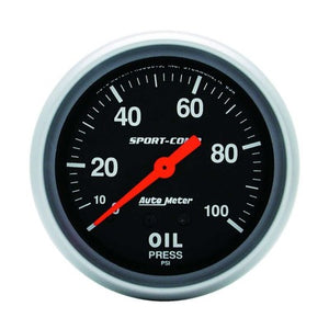 AutoMeter 0-100 Oil Pressure Gauge