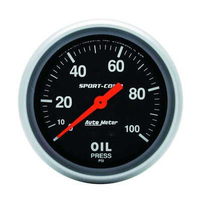 AutoMeter 0-100 Oil Pressure Gauge