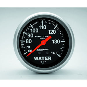 AutoMeter 2-5/8" S/C Water Temp Gauge - Metric